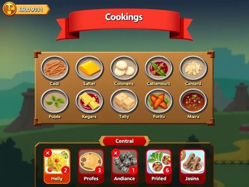 Tandoori Wonders Trek Cooking Interface